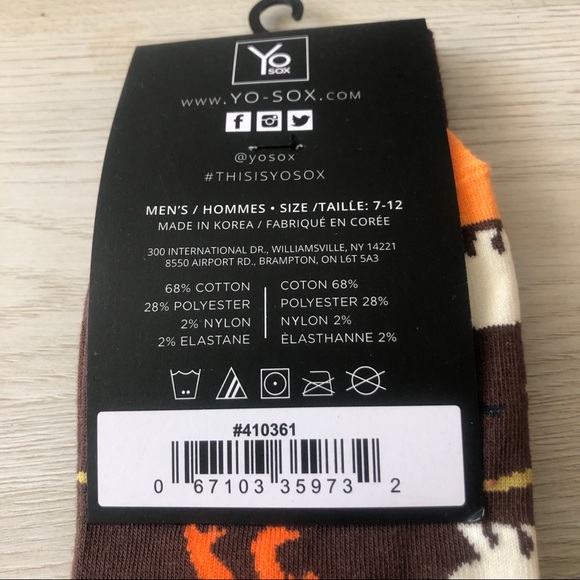 Dinosaur YO Sox Crew Socks - Picture 3 of 3